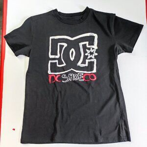 DC Shoe T-shirt boys size XL (14-16) black with graphic design